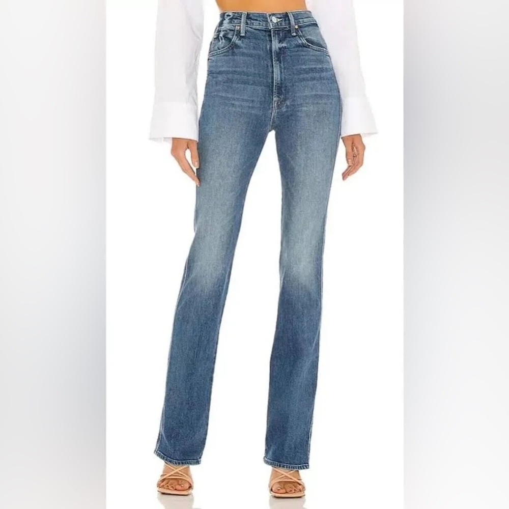 Mother Superior High Rise Smoking Double
Heel Beyond The Sky Jeans NWOT